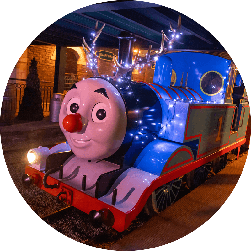 Festive Thomas Train