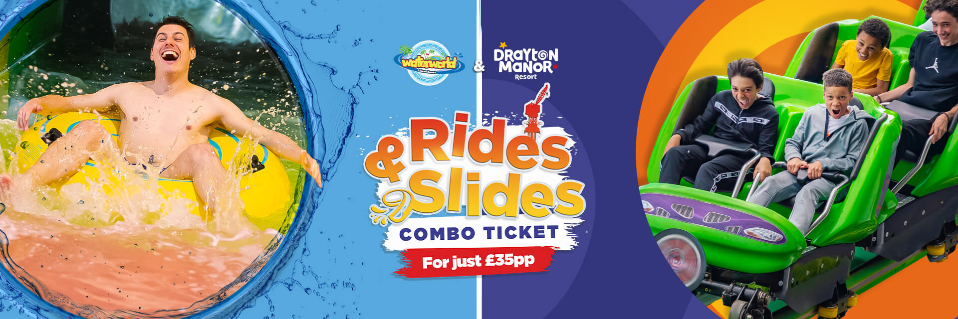 Rides & Slides Combo Ticket
